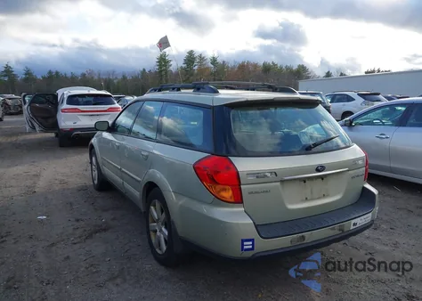 2006 Subaru Outback 2.5I Limited from USA, damaged, VIN 4S4BP62C567306914